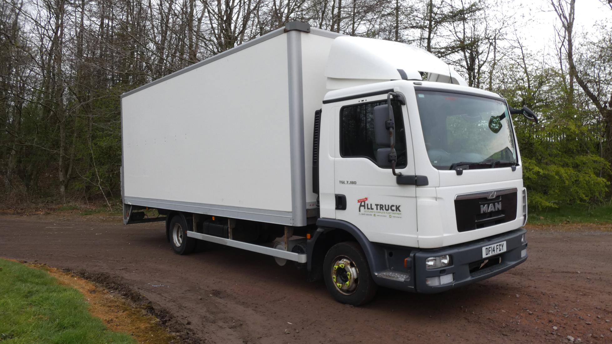 7500kgs MAN TGL 7.180 Box Alltruck Group Truck Sales