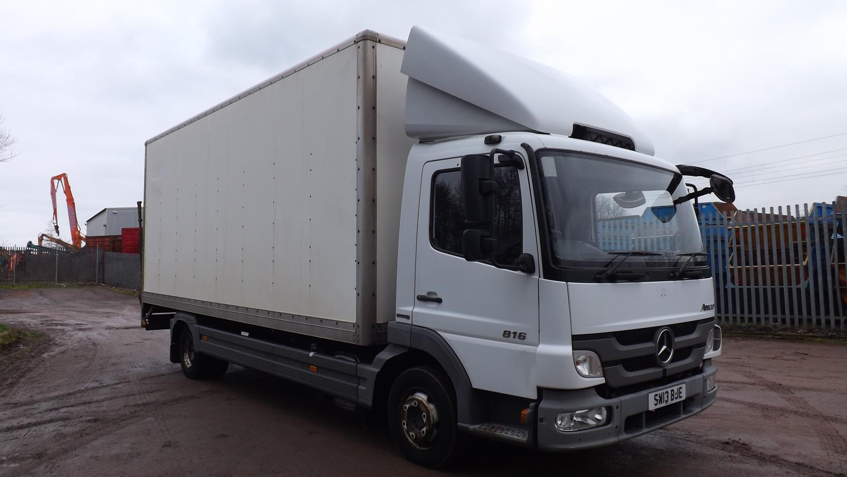 7500kgs Mercedes Benz Atego 816 Box 