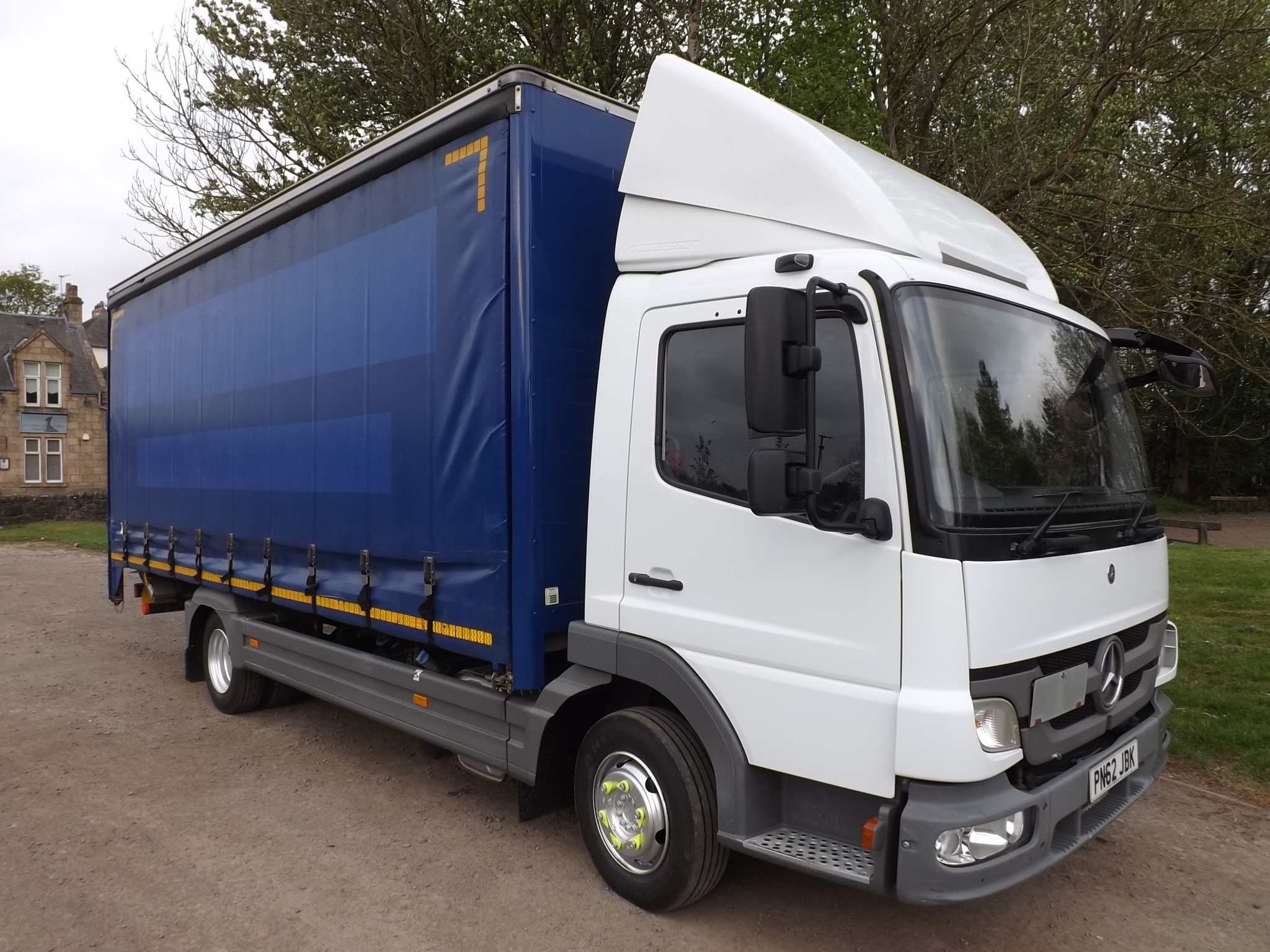 7500kgs MERCEDES BENZ ATEGO 816 Curtain | Alltruck Group - Truck Sales